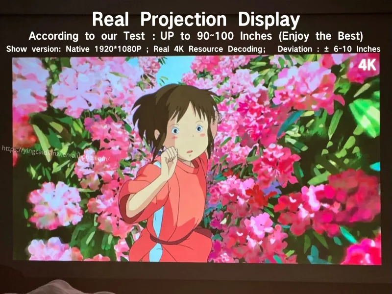 Factory OEM/ODM Mini Poket Projector With Touch WiFi Battery LED LCD Projectors Hd 4K 1080P Home Theater