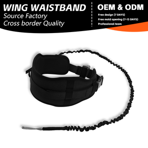 Laisse de surf rétractable en nylon pour wing foil, <span class=keywords><strong>kitesurf</strong></span> et planche de surf, en stock - Product Image 1