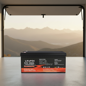 Baterías de Ciclo Profundo de 24V Personalizadas LiFePo4 100AH 200Ah 300Ah, Sistemas de Almacenamiento de Energía Solar con Batería de Iones de Litio y Bluetooth - Product Image 1