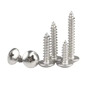 Wholesales Sales Machine Screw Pan Head Phillips Stainless Steel Self Tapping Screw