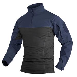 Logo personnalisé Vente en gros T-shirts d'extérieur Vêtements tactiques pour hommes T-shirt tactique T-shirt tactique à manches longues - Product Image 2