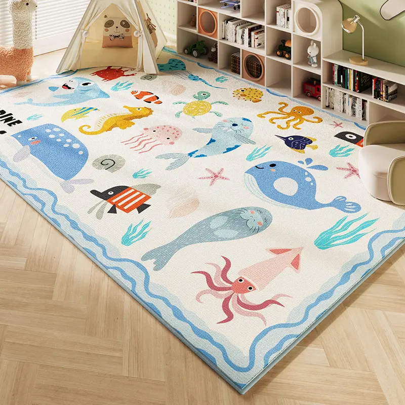 Toddlers Thick Padded Non-Slip Baby Rug Baby Play Mat for Crawling