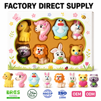 OEM/ODM Caramelos de Goma con Forma de León y Conejo, Dulces con Sabor a Frutas, Fabricante Personalizado, Venta al por Mayor, Caramelos en Caja de Dibujos Animados Coloridos, BRC