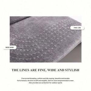 Nouvelles casquettes vintage brodées avec logo personnalisé, taille unique, pour hommes – Vente en gros pour fournisseurs - Product Image 5