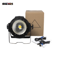 Lampu Par LED COB 200W putih dingin, Blinder penonton teater logam campuran aluminium hangat
