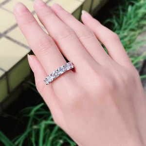 Bague en argent 925 à haute teneur en carbone, motif ondulé délicat, plaqué platine et rhodium, grande bague de fiançailles tendance, design corde de chanvre - Product Image 4