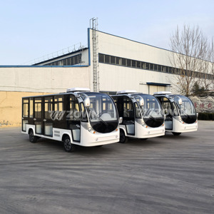 Bus électrique de tourisme nouvelle conception, 23 places, moteur puissant, pour parcs d'attractions - Product Image 6