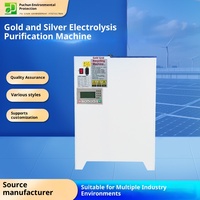 Machine de raffinage électrolytique PC-20 Or-Argent, équipement de récupération électrolytique des métaux et de développement photo pour électrolyse