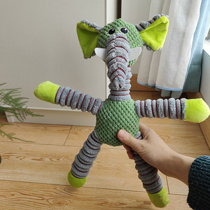 Jouets pour chiens en peluche mignons et durables, jouets interactifs en peluche pour chiens de petite et moyenne taille, <span class=keywords><strong>jouet</strong></span> à mâcher en peluche pour animaux de compagnie, dessin animé - Product Image 5