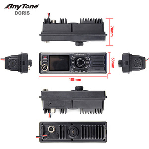 ANYTONE <span class=keywords><strong>DORIS</strong></span> 26.565-27.99125MHz 12/24V Radio Móvil Walkie Talkie de Largo Alcance, Radio CB de 27Mhz con Tamaño DIN, 40 Canales por Banda - Product Image 6