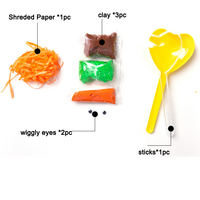 Bâtonnets en bois en vrac pour artisanat DIY d'Halloween pour enfants, décoration effrayante, cadeau de fête, activité artistique en classe, activité de vacances