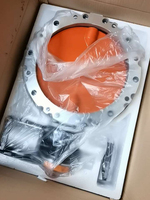 Vanne papillon de Ventilation pneumatique d'alliage d'aluminium de TKFM pour le béton de poussière de ciment