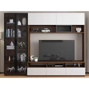 Mobile Porta TV da <span class=keywords><strong>Parete</strong></span> Attrezzata di Design <span class=keywords><strong>Moderno</strong></span> per <span class=keywords><strong>Soggiorno</strong></span>, Mobili da Salotto, Armadietti TV - Product Image 1