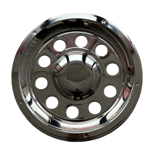 Juego Completo de Tapacubos Cromados de Alta Calidad de 22.5 Pulgadas para Camiones Volvo con Instalación Autoadhesiva - Product Image 2