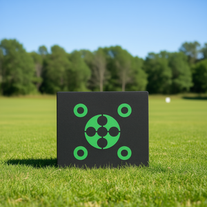 Objetivo de tiro con arco de espuma de 16x18x11 pulgadas, portátil para exteriores, con asa de transporte fácil y diseño visible para práctica de tiro. - Product Image 2