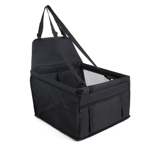 <strong>Pet</strong> Reinforce Car <strong>Booster</strong> Seat for Dog Cat Portable and Breathable Bag with Seat Belt Dog Carrier Safety Stable for <strong>Pets</strong> - Product Image 4