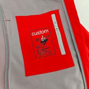 Chaqueta Deportiva de Poliéster Elástica en 4 Direcciones, Diseño Personalizado, Cierre de Cremallera, Ropa para Exteriores, Patrón Impreso, Tejido Resistente a Desgarros - Product Image 5