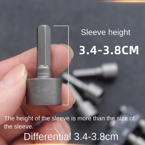 Cylinder Head Electric <b>Drill</b> Electric Screwdrsocket Screwdriver Set, Tool <b>Adapter</b>, Hexagonal Screw <b>Socket</b> Pneumatic Screwdriver - Product Image 5