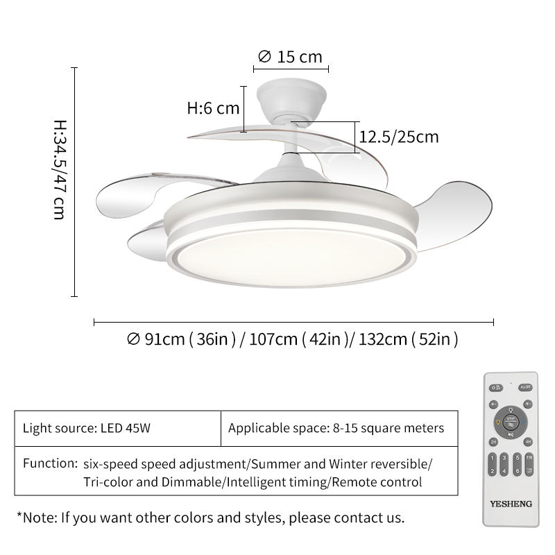 42 pulgadas, color blanco