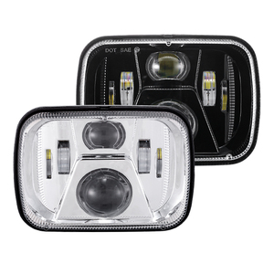 Phare led 7x6 pouces approuvé par le DOT pour Dodge Aries Chevrolet Tahoe Blazer Suburban Express - Product Image 2