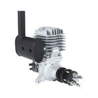 Moteur à essence monocylindre deux temps EPHIL 60cc-S en alliage pour avion modèle réduit à aile fixe arrière