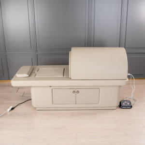 Tempat tidur terapi detoks listrik Modern keluaran baru 2025 langsung pabrik Steam Spa Sauna perangkat pusat kulit sintetis Gym Hotel - Product Image 2