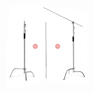 C-stand <span class=keywords><strong>de</strong></span> soporte ajustable para <span class=keywords><strong>estudio</strong></span> fotográfico, soporte resistente <span class=keywords><strong>de</strong></span> 10 pies para vídeo profesional y fotografía - Product Image 6