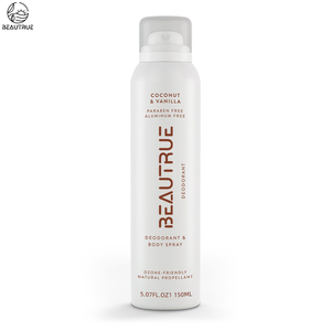 Vaporisateur déodorant naturel personnalisé à la noix de coco et à la vanille pour hommes et femmes parfum en spray pour corps et cheveux - Product Image 3