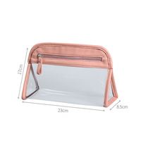 BEARKY Trousse de Toilette Transparente pour Homme, Sac de Voyage Exquis pour Femme, Grande Capacité, Fermeture Éclair, Imperméable, Portable, Trousse de Maquillage Tendance