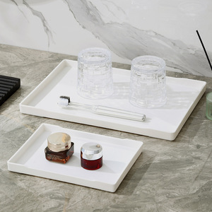 Plateau de service alimentaire de haute qualité Rectangle assiette carrée assiettes à vaisselle vaisselle pour <span class=keywords><strong>cuisine</strong></span> à domicile - Product Image 1