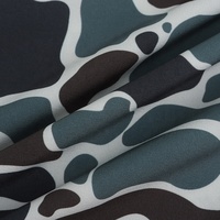 Custom Camo Back Yoke Venting-memungkinkan aliran udara bernapas ringan kasual lengan pendek kancing luar ruangan memancing kemeja