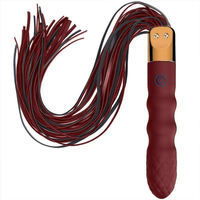 Neuartige erotische Vibrationspeitsche – BDSM-Alternative Sexspielzeug für Paare, Flirt-Lederpeitsche, Cosplay-Ausrüstung – Großhandel
