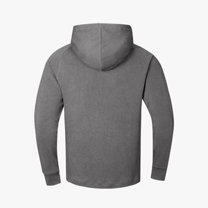 Custom Blank Sports Four-<b>Way</b> Stretch Moisture Wicking Classic Fit 89% Polyester 11% Spandex Performance Hoodie <b>Men's</b> Hoodies - Product Image 2