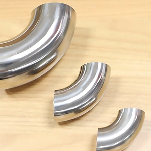 Jiangsu Factory Hot Sale SS 90 Degree <strong>Elbow</strong> Grade 201 Stainless Steel Pipe Fittings Price - Product Image 3