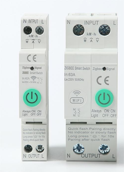 Disjoncteur Intelligent WiFi GEYA TUYA GWS9-DW Avec Comptage - 1A-63A, 90V-240V, Contrôle App, Protection