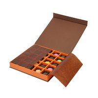 Boîte d'emballage de chocolat personnalisée en usine avec texture papier biscuit au chocolat Macaron boîte d'emballage de papier paquet de gâteau