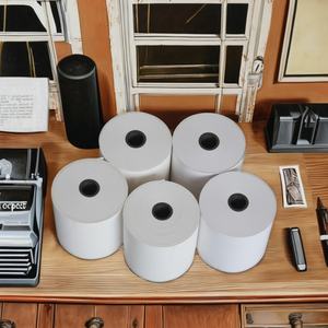 ม้วนกระดาษความร้อนโดยตรง ปราศจากสาร BPA สำหรับเครื่องพิมพ์ POS ขนาด 57x40 มม. ชั้นเดียว ผลิตจากเยื่อไม้ 100% ได้รับการรับรองมาตรฐาน ISO9001 อายุการใช้งานภาพ 5 ปี - Product Image 4