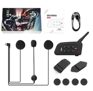 Casco de motocicleta BT Auriculares <span class=keywords><strong>Ejeas</strong></span> <span class=keywords><strong>V4</strong></span> Plus 4 Riders Intercom 1500M Función Fm - Product Image 6