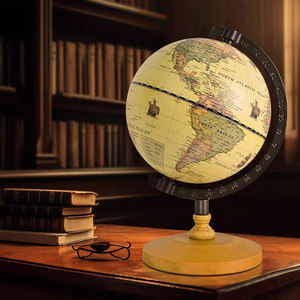 Adorno <span class=keywords><strong>de</strong></span> Globo Terráqueo <span class=keywords><strong>de</strong></span> Madera <span class=keywords><strong>de</strong></span> Lujo, Decoración <span class=keywords><strong>de</strong></span> Oficina, Set <span class=keywords><strong>de</strong></span> Regalo, Artesanía en Madera, Decoración del Hogar, Accesorios <span class=keywords><strong>de</strong></span> Oficina, Directo <span class=keywords><strong>de</strong></span> Fábrica - Product Image 4