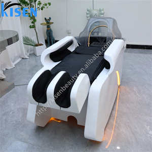 Giường gội đầu <span class=keywords><strong>spa</strong></span> điện đa năng cao cấp Kisen, tích hợp <span class=keywords><strong>massage</strong></span> và trị liệu nước - Product Image 6