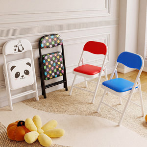 Foldable Children Chair With Cartoon Backrest For Kids Home Use And Outdoor Camping - Product Image 1