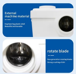 <span class=keywords><strong>Pompe</strong></span> broyeuse <span class=keywords><strong>de</strong></span> <span class=keywords><strong>relevage</strong></span> des eaux usées 300W pour <span class=keywords><strong>WC</strong></span>, lavabo, <span class=keywords><strong>douche</strong></span>, bain - Product Image 2