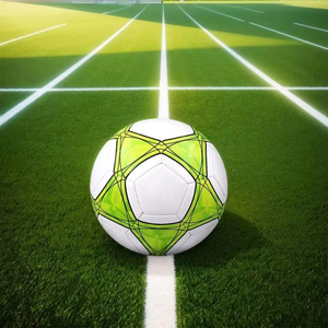 Ballon de football taille 5 pour jeunes, cousu à la machine, pour l'entraînement sportif, les matchs et les jeux. - Product Image 5