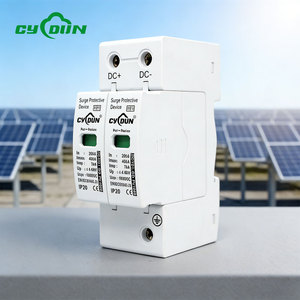 อุปกรณ์ป้องกันไฟกระชากอุตสาหกรรมแบบกำหนดเองสำหรับระบบโซลาร์เซลล์ 80ka T2 รุ่น Peng Pai CYD1-C/40/4/R/T2/C18 ขายส่ง - Product Image 2