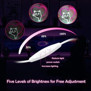 Love cat Letreros Neon LED indoor hanging ambient light shop <b>sign</b> wall decoration light entrance indicator light luminous <b>sign</b> - Product Image 3