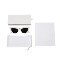 Nouvelle Arrivée 2026 – Pochette Personnalisée en Tissu de Luxe pour Femmes et Hommes – Étui de Rangement pour Lunettes et Boîte d'Emballage pour Lunettes de Soleil