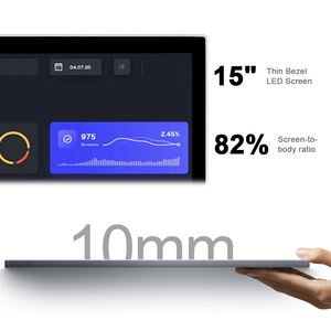 Système de point de vente tout-en-un, écran tactile, caisse enregistreuse, ultra-fin, Win10/11, pour cafés, salons, fleuristes - Product Image 4