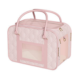 Springtime portable <b>cat</b> carrier for outings, dog carrier for car use, winter warm and stress-resistant pet <b>backpack</b> for home - Product Image 5