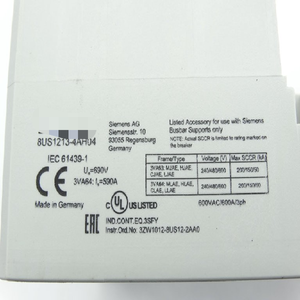 8US1213-4AH04 BUSBAR 8US1213-4AH04 BUSBAR Controlador PLC Automatización Industrial PLC PAC y Controladores Dedicados PLC - Product Image 1