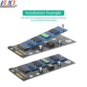 SATA 3.0 22핀 인터페이스를 NGFF M.2 B-Key 2230 2242 2260 2280 M2 SATA SSD 변환 어댑터 카드로 변환 - Product Image 5
